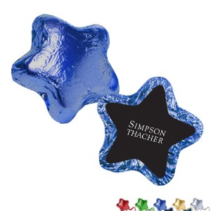 Foil Wrapped Chocolate Star - MD6305