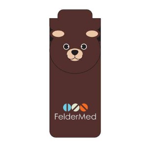 Paws N Claws Magnetic Bookmark - Bear - VT1350