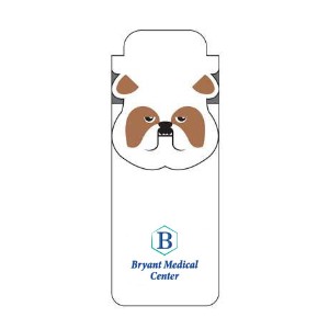 Paws N Claws Magnetic Bookmark - Bulldog - VT1352