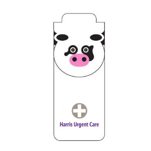 Paws N Claws Magnetic Bookmark - Cow - VT1354