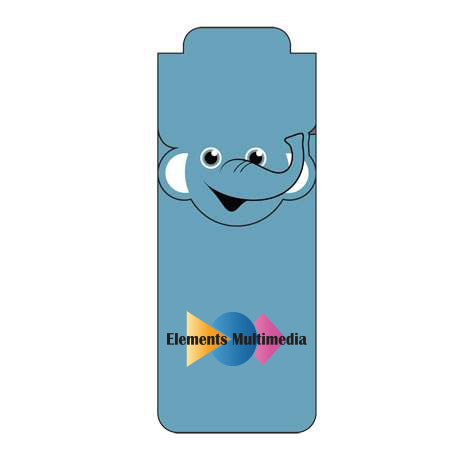 Product Photo 1 Paws N Claws Magnetic Bookmark - Elephant