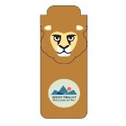 Photo 18 Paws N Claws Magnetic Bookmark - Lion