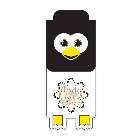 Product Photo 1 Paws N Claws Magnetic Bookmark - Penguin