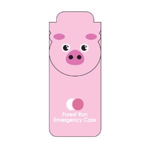 Paws N Claws Magnetic Bookmark - Pig - VT1370