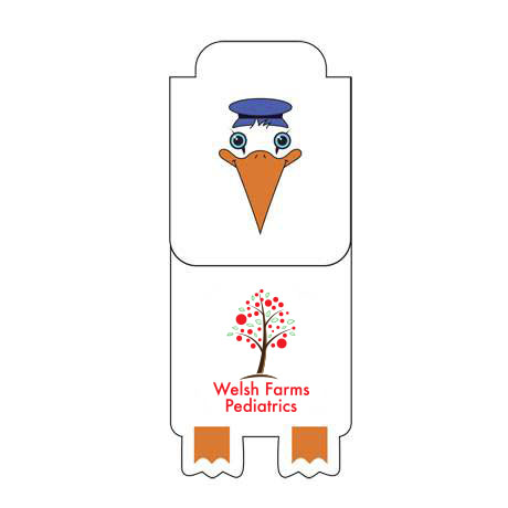 Product Photo 1 Paws N Claws Magnetic Bookmark - Stork