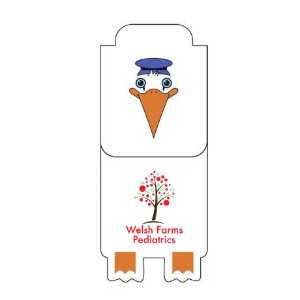 Paws N Claws Magnetic Bookmark - Stork - VT1373