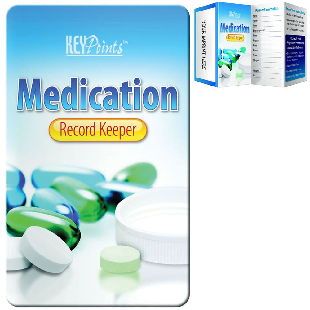 Product Photo 1 Medication Record Keeper Key Points™