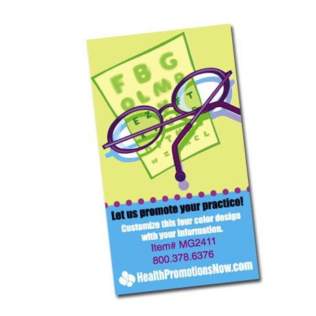 Product Photo 1 Snellen Eye Chart with Glasses Design Magnet