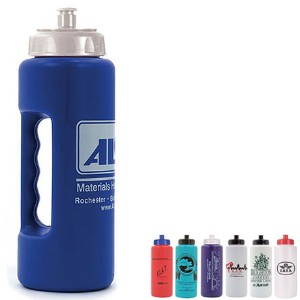 Grip Bottle with Push 'n Pull Cap, 32oz., BPA Free - AK6043