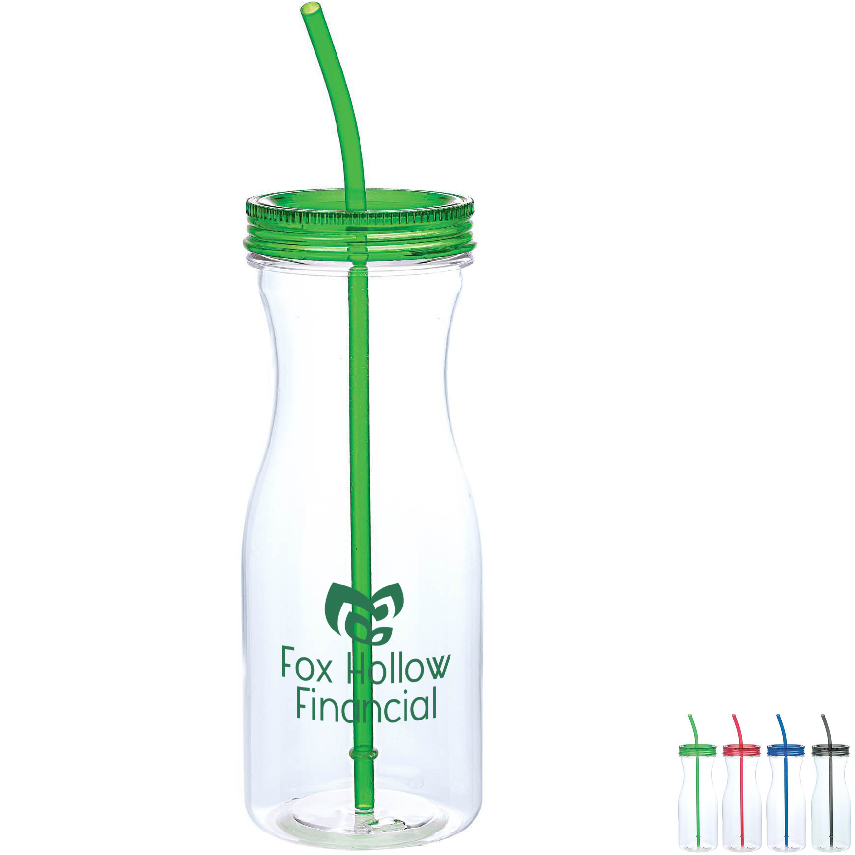Product Photo 1 Carafe Tumbler w/ Straw, 35oz.