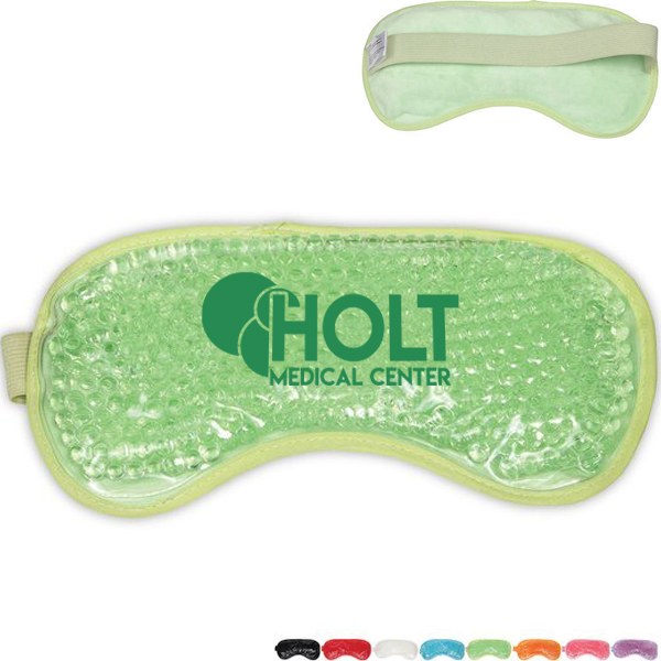 Product Photo 1 Plush Aqua Pearls Deluxe Hot & Cold Eye Mask