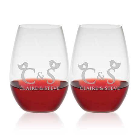 Product Photo 1 Riedel® Shiraz Stemless Wine Glass Set