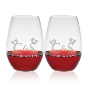 Riedel® Shiraz Stemless Wine Glass Set - GA1893