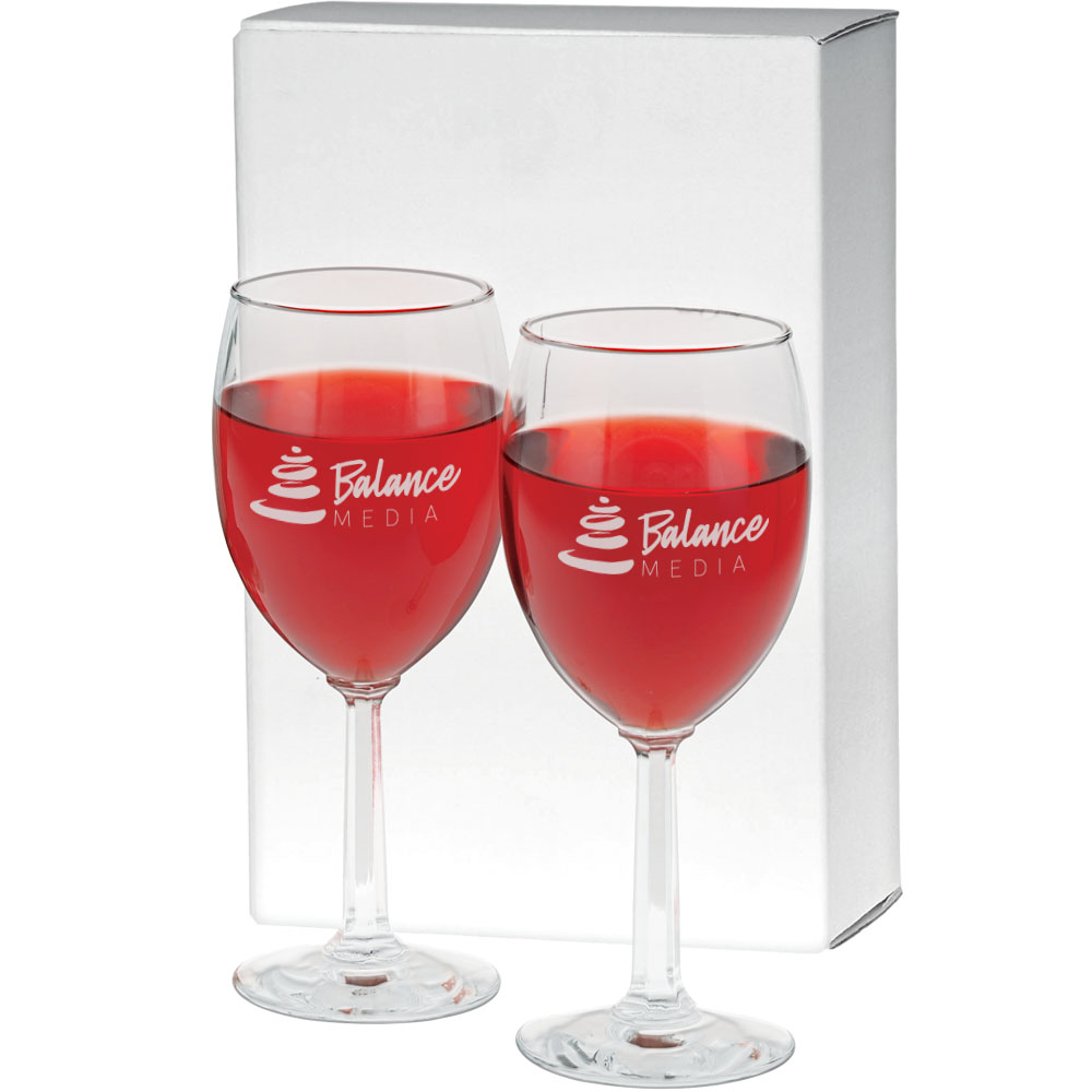 Product Photo 1 Napa Valley Wine Glass Gift Set,  8oz.