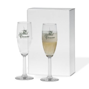 Napa Valley Flute Glass Gift Set - GA1950