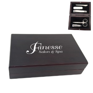 CEO Walnut Manicure Set - VA1049