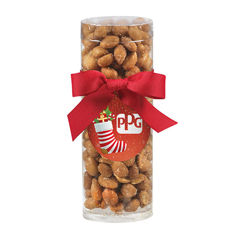 Product Photo 1 Elegant Small Gift Tube w/ Honey Roasted Peanuts