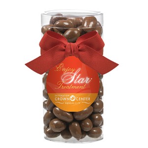 Elegant Large Gift Tube w/ Chocolate Almonds - MD2558