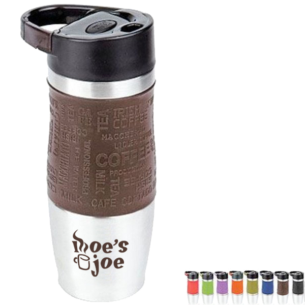 Product Photo 1 Cafe Theme Market Tumbler, 14oz.