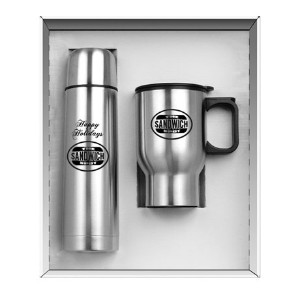 Steel City Mug & Thermos Set - GA1930