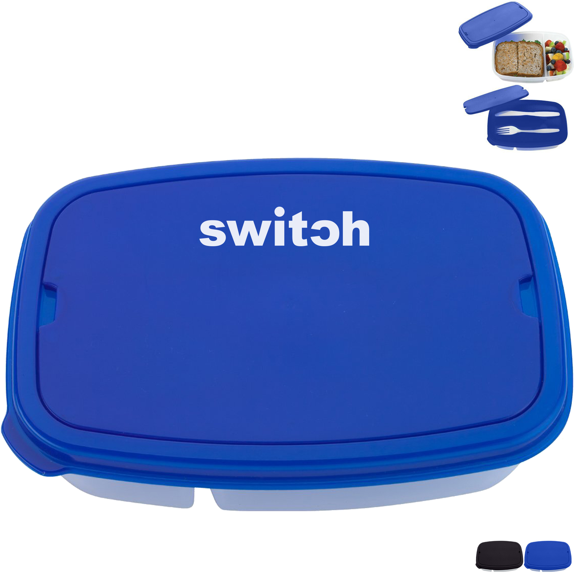 Product Photo 1 Two Section Lunch Container