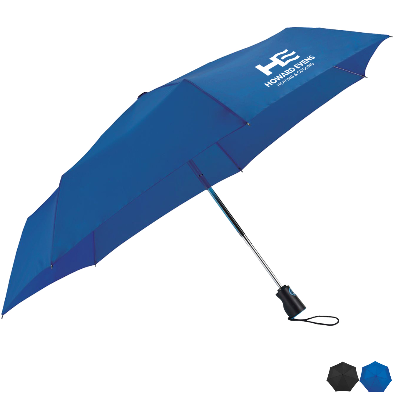 Product Photo 1 totes® Three-Section Auto Open/Close Umbrella, 44" Arc