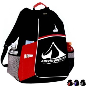 Metro PVC Backed Polyester Backpack - KB1215