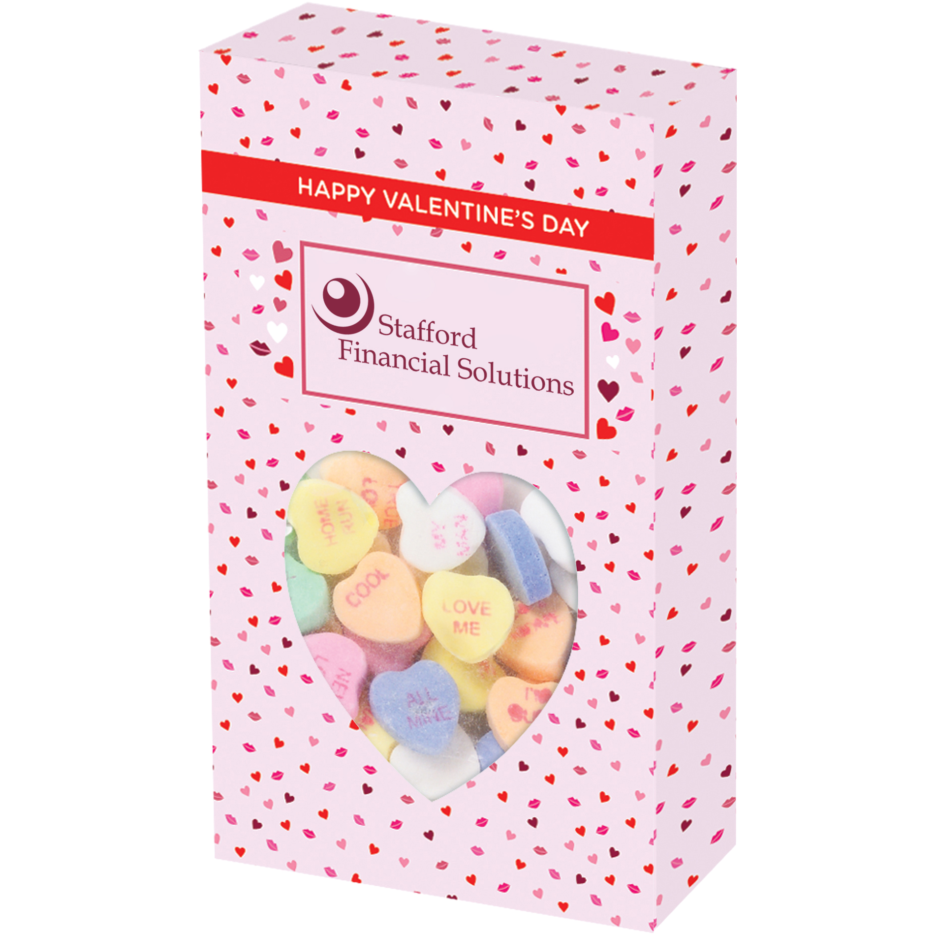Product Photo 1 Conversation Hearts Window Box, Standard Messages