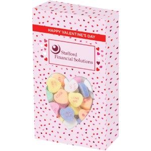 Conversation Hearts Window Box, Standard Messages - MD3062