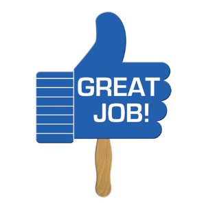 Thumbs Up Hand Fan - LC2195