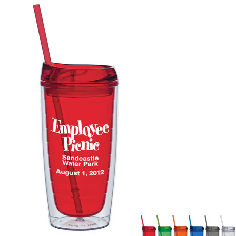 Product Photo 1 Cool Cup w/ Lid & Straw, 15oz.