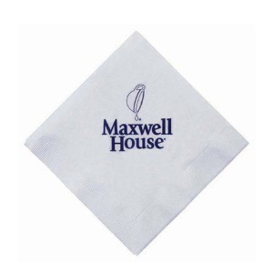 White Beverage Napkin, 3 Ply - TN1040