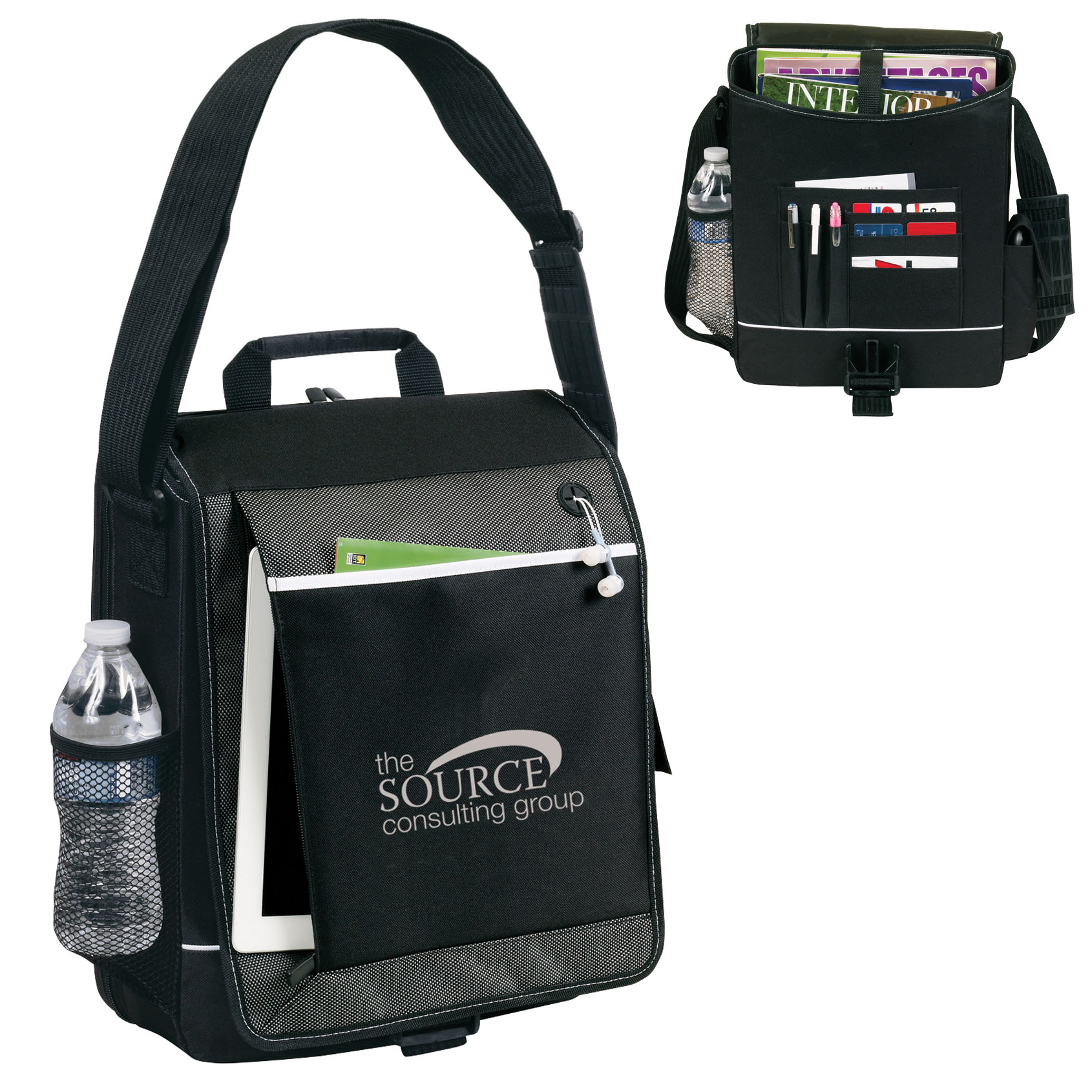 Product Photo 1 Techno City Polyester Messenger Compu-Brief