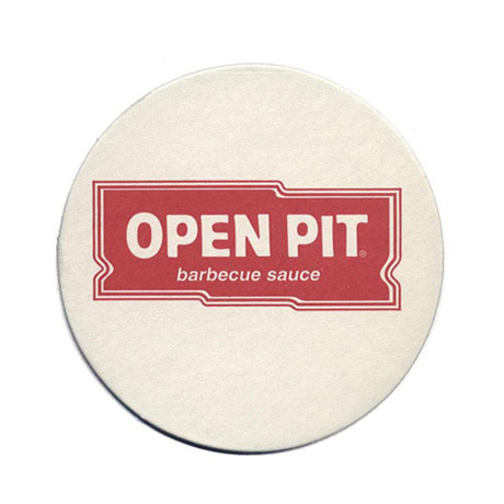 Product Photo 1 Natural Round Pulpboard Coaster, 110 pt.