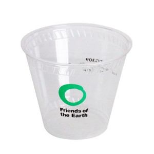 Biodegradable Clear Plastic Cup, 9oz. - TN1110
