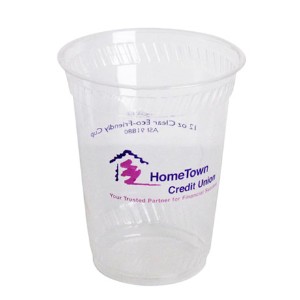 Biodegradable Clear Plastic Cup, 12oz. - TN1130