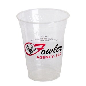 Biodegradable Clear Plastic Cup, 16oz. - TN1155