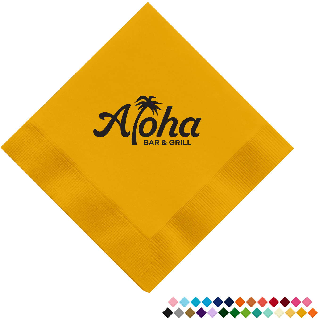 Product Photo 1 Colored Luncheon Napkins, 2 Ply