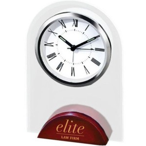 Arch-on-Wood Desk Clock - MY2390