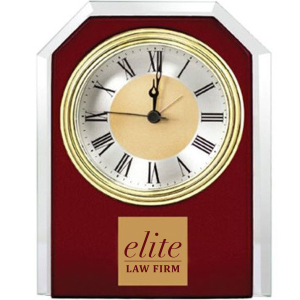 Product Photo 1 Endeavor Mahogany Desk Clock