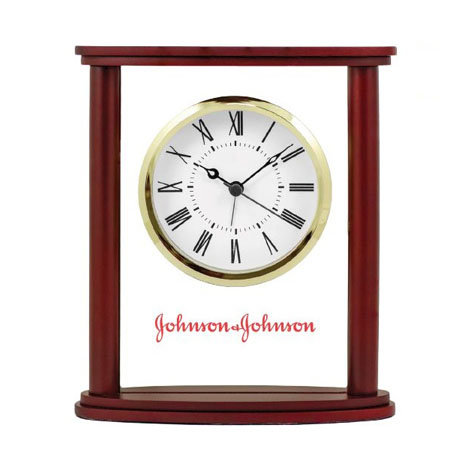Product Photo 1 Columbia Wood & Glass Desk Clock