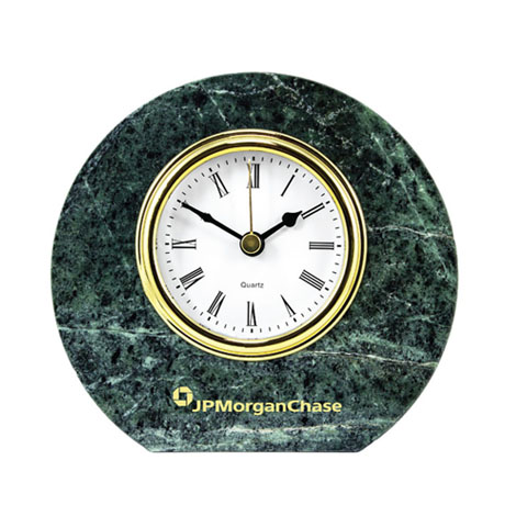 Product Photo 1 Round Marble Desk Clock