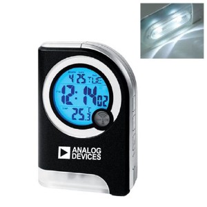 Atomic Travel Alarm Clock w/ Torch Light - MY2510