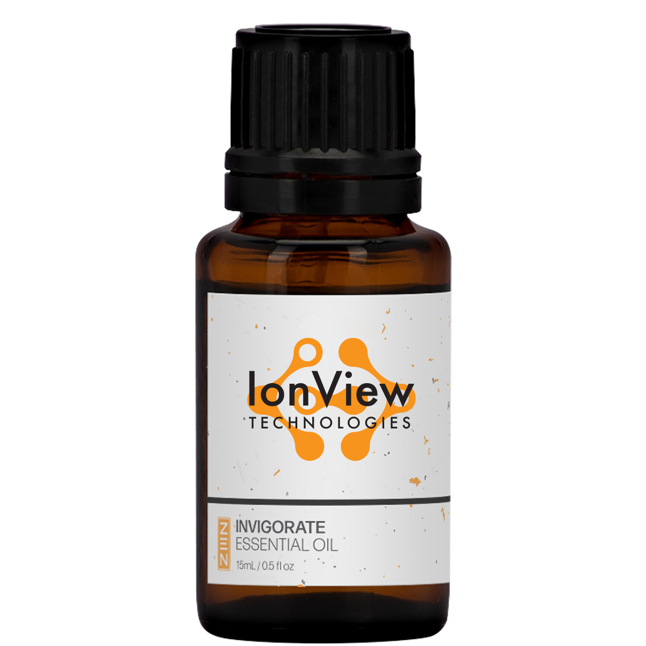Product Photo 1 Invigorate Essential Oil Amber Dropper Bottle, 15ml.