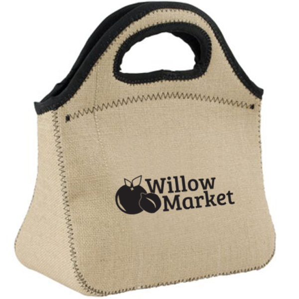 Product Photo 1 Klutch Burlap-Neoprene Lunch Bag