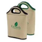 Photo 1 Venti Burlap-Neoprene Lunch Bag