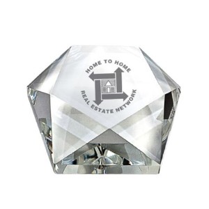 Hexagon Star Paperweight - MY2595