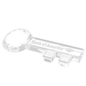 Crystal Key Paperweight - MY2615