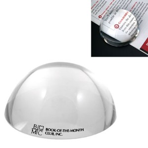 Crystal Dome Magnifier Paperweight - MY2620