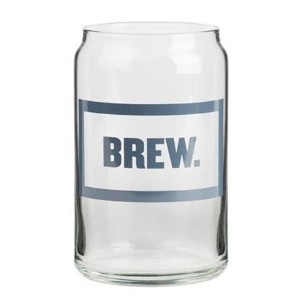 Beer Can Pint Glass, 16oz. - NM1280